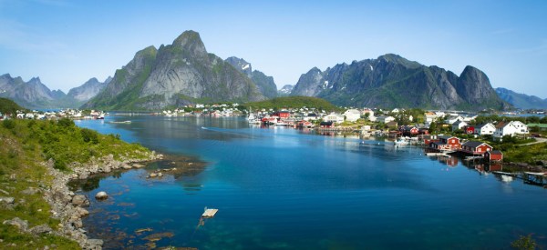 The fishing village of Reine.